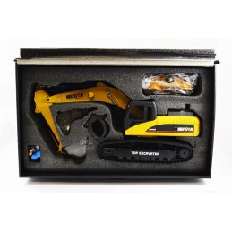 Pelleteuse RC full métal 23CH V4 1/14 2.4Ghz - HuiNa HuiNa Toys CY1580 - 17