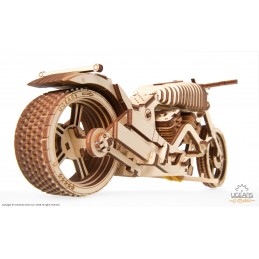 Moto VM-02 Puzzle 3D bois UGEARS UGEARS UG-70051 - 4