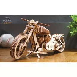 Moto VM-02 Puzzle 3D bois UGEARS UGEARS UG-70051 - 5