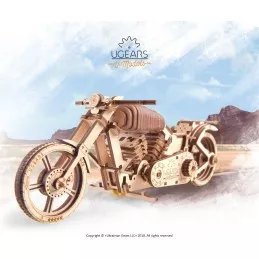 Moto VM-02 Puzzle 3D bois UGEARS UGEARS UG-70051 - 7