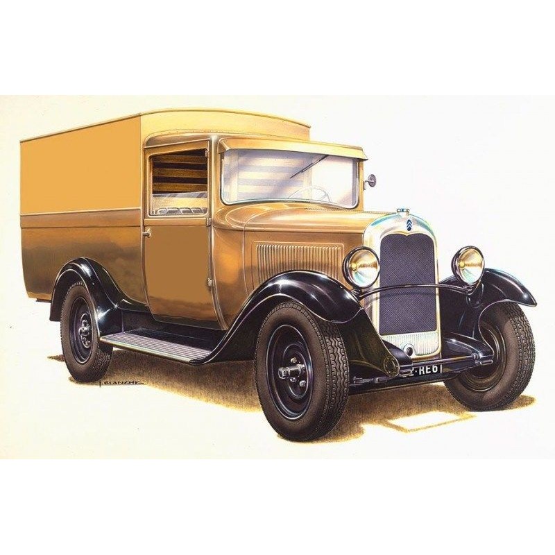 Citroen C4 van Heller 1928 1/24 Heller 80703 - 1