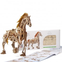 Mechanical Horse Puzzle 3D wood UGEARS UGEARS UG-70054 - 4