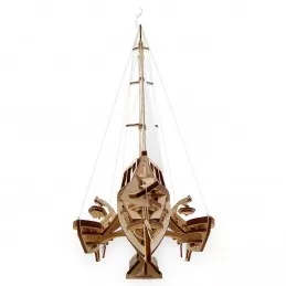 Boat sailing Trimaran Merihobus Puzzle 3D wood UGEARS UGEARS UG-70059 - 5