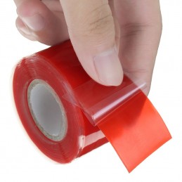 Bande ruban Silicone étanche rouge  1213718 - 2