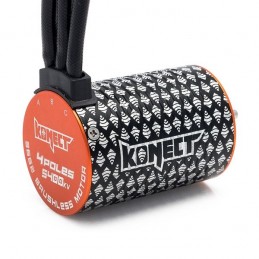 Moteur brushless 1/10 4 poles Sensorless 5400KV Konect Konect KN-3652SL-5400 - 2