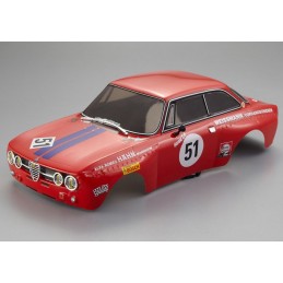 Body Alfa Romeo 2000 GTAm Red 1/10 190 mm Killerbody Killerbody KB48251 - 1