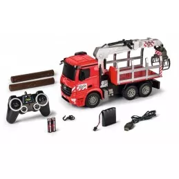 Camion Mercedes Arocs benne et grue 1/20 RTR Carson Carson 500907315 - 1