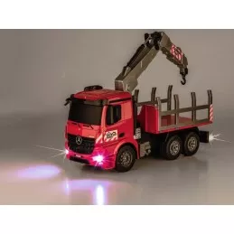 Mercedes Arocs dump truck and crane 1/20 RTR Carson Carson 500907315 - 6