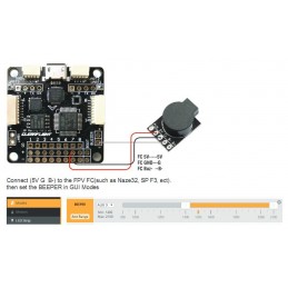 Buzzer de Localisation V2 Matek  1106877 - 5