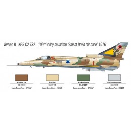 Avion Jet Kfir C.2/C.7 1/72 Italeri Italeri I1408 - 3