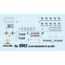 Char Panzerwerfer 42 sWS 1/35 Italeri Italeri I6562 - 2