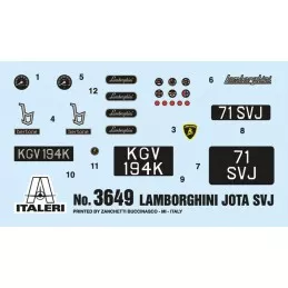 Lamborghini Miura JOTA SVJ 1/24 Italeri Italeri I3649 - 2
