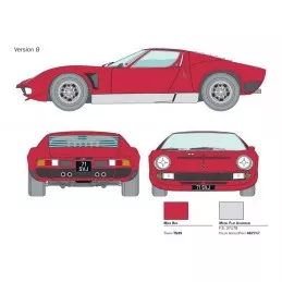 Lamborghini Miura JOTA SVJ 1/24 Italeri Italeri I3649 - 4