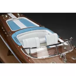 Italian Runabout Riva 1/10 wooden boat Amati Amati 1608 - 3