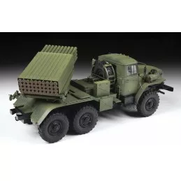 Camion lance roquettes russe BM-21 "Grad" 1/35 Zvezda Zvezda Z3655 - 2