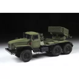 Camion lance roquettes russe BM-21 "Grad" 1/35 Zvezda Zvezda Z3655 - 4