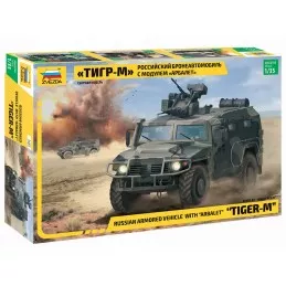 Véhicule blindé russe GAZ Tiger "Arbalet" 1/35 Zvezda Zvezda Z3683 - 1
