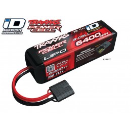 LiPo 3S 11.1V 25 c ID Traxxas 6400mAh Traxxas TRX-2857X - 1