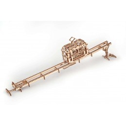 Tram on rails Puzzle 3D wood UGEARS UGEARS UG-70008 - 3