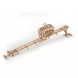Tram on rails Puzzle 3D wood UGEARS UGEARS UG-70008 - 3