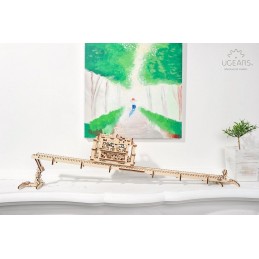 Tram on rails Puzzle 3D wood UGEARS UGEARS UG-70008 - 6