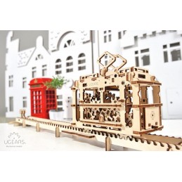 Tram sur rails Puzzle 3D bois UGEARS UGEARS UG-70008 - 7