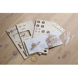 Tram sur rails Puzzle 3D bois UGEARS UGEARS UG-70008 - 9