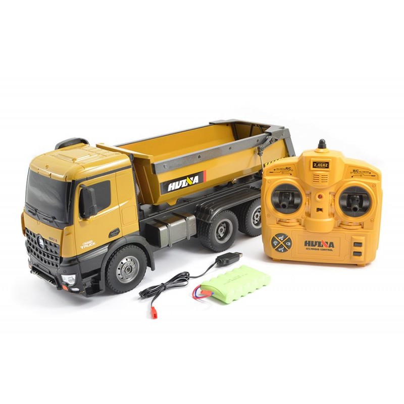 Camion benne RC 10ch 1/14 2.4Ghz - HuiNa HuiNa Toys CY1573 - 1
