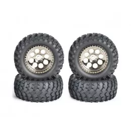 Roues monster doré Cross Country 1/10 (4) Carson Carson 500900140 - 1