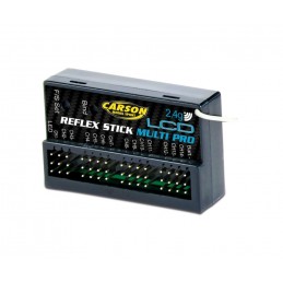 Radio car Reflex Stick multi pro LCD 2.4 GHz 14ch Carson Carson 500501004 - 2