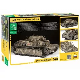 Char Lourd Soviétique T-28 1/35 Zvezda Zvezda Z3694 - 2