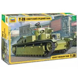 Char Lourd Soviétique T-28 1/35 Zvezda Zvezda Z3694 - 1