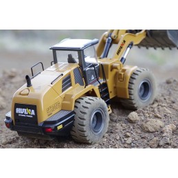 Metal RC Loader 10hp V2 1/14 2.4Ghz - HuiNa HuiNa Toys CY1583 - 7