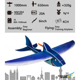 Mini Shark 1m E14 EPP Kit PNP DW Hobby DW Hobby - Dancing Wings Hobby E1404 - 11