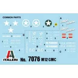 Char M12 G.M.C. 1/72 Italeri Italeri I7076 - 3