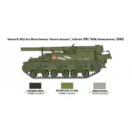 Char M12 G.M.C. 1/72 Italeri Italeri I7076 - 5