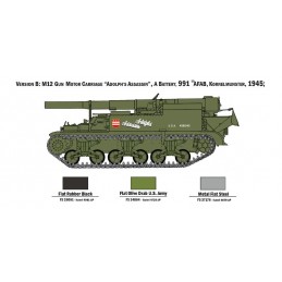 Tank 1/72 Italeri G.M.C. M12 Italeri I7076 - 5