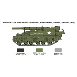 Char M12 G.M.C. 1/72 Italeri Italeri I7076 - 6
