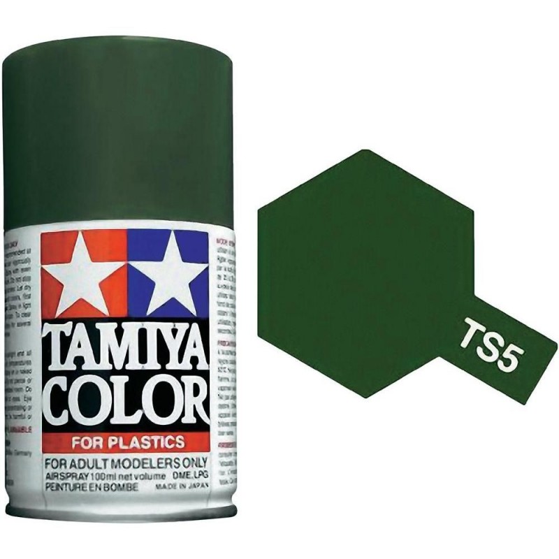 Paint bomb Olive Drab matte TS5 Tamiya Tamiya 85005 - 1