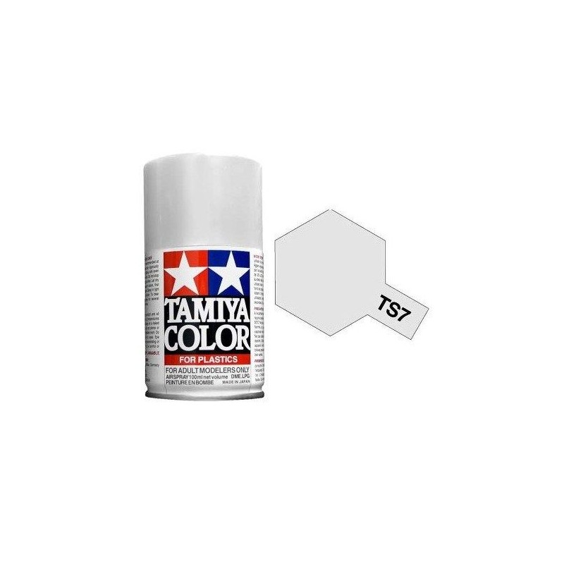 Paint bomb white brilliant Racing TS7 Tamiya Tamiya 85007 - 1
