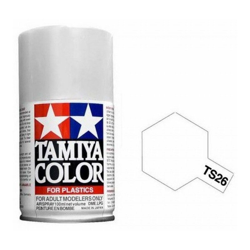 Paint bomb white pure brilliant TS26 Tamiya Tamiya 85026 - 1