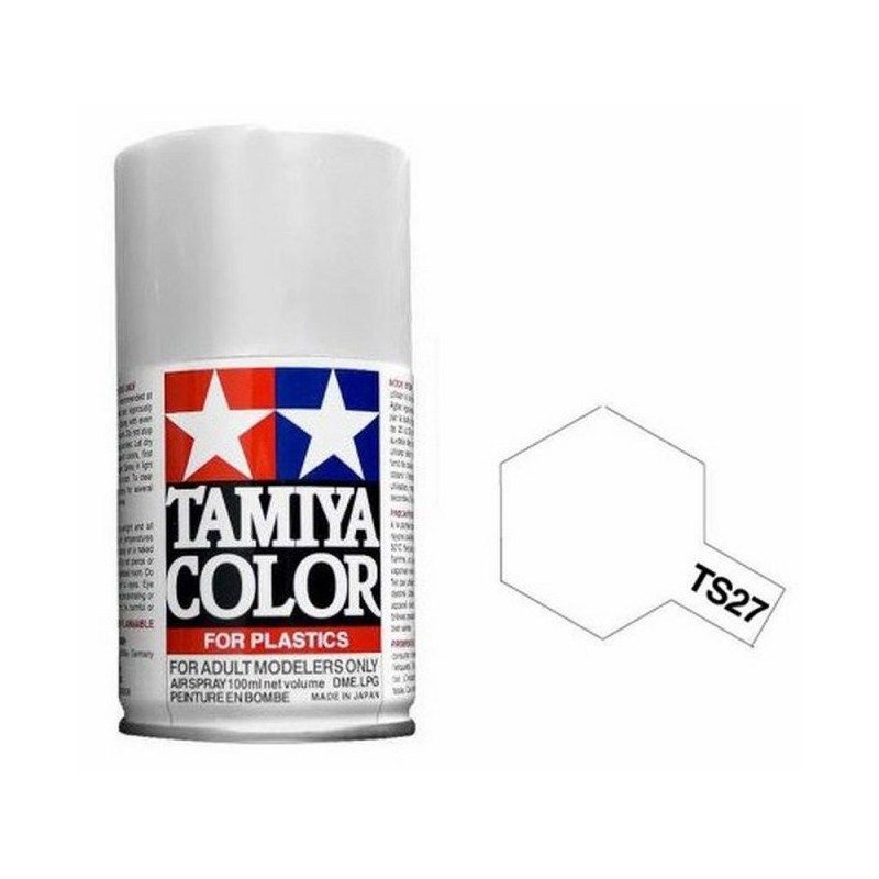 Paint bomb TS27 Tamiya flat white Tamiya 85027 - 1