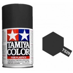 Peinture bombe Noir satiné TS29 Tamiya Tamiya 85029 - 1