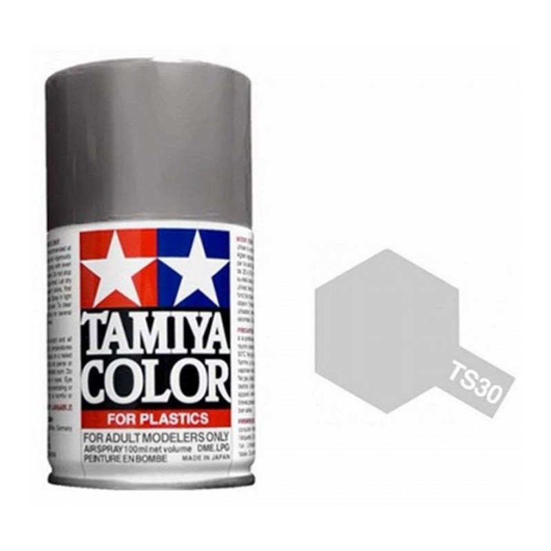 Peinture bombe Argent brillant TS30 Tamiya Tamiya 85030 - 1