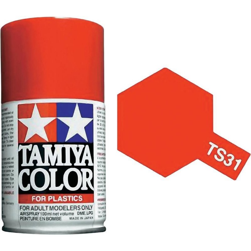 Bomb bright Orange TS31 Tamiya paint Tamiya 85031 - 1