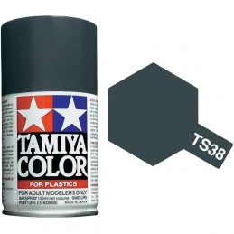 Paint bomb grey shiny steel TS38 Tamiya Tamiya 85038 - 1