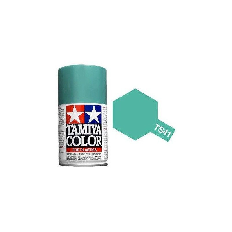Peinture bombe Bleu Corail brillant TS41 Tamiya Tamiya 85041 - 1