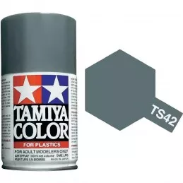 Paint bomb gray shiny Metal TS42 Tamiya Tamiya 85042 - 1