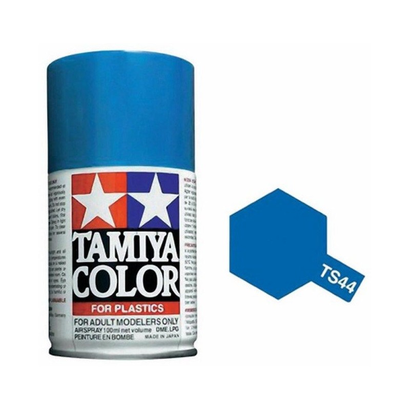 Peinture bombe Bleu Vif brillant TS44 Tamiya Tamiya 85044 - 1