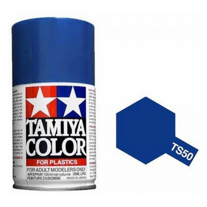 Peinture bombe Bleu Mica brillant TS50 Tamiya Tamiya 85050 - 1